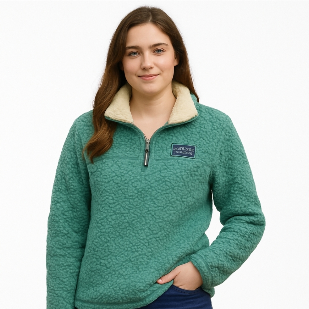 Live Oak Brand Teal Womens Fleece Size Small